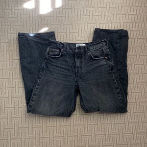 Zara premium ‘90s full length jeans in rainfall black